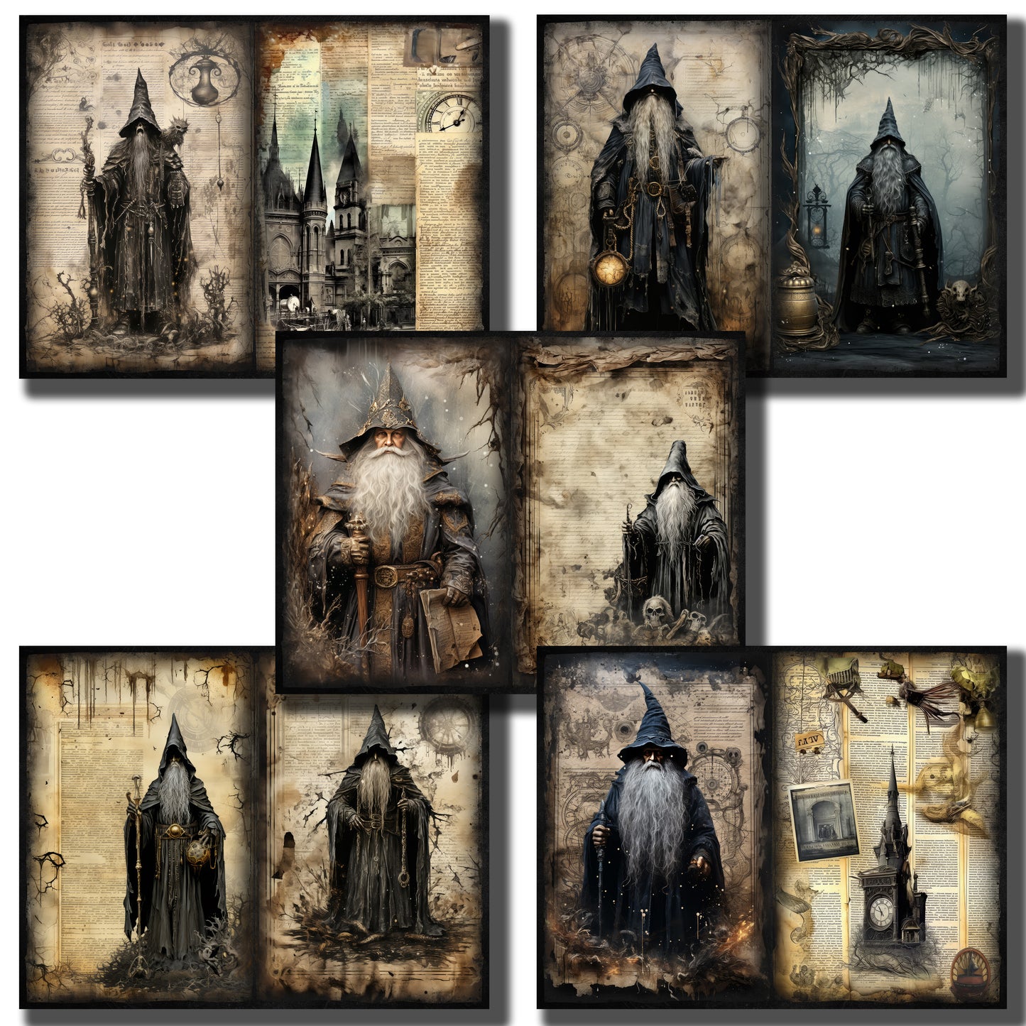 Wizard Journal Pages - 23-7263