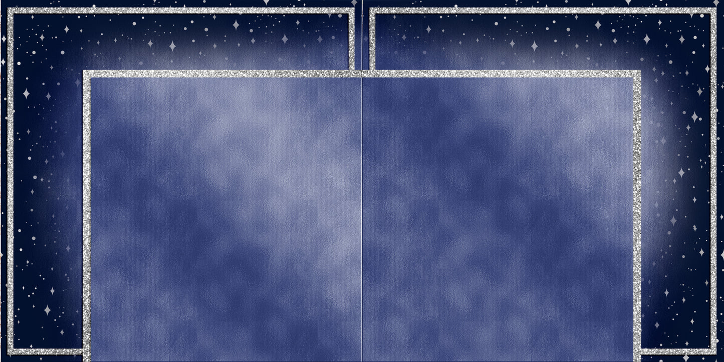 Blue Christmas Twinkling Lights NPM - 23-875