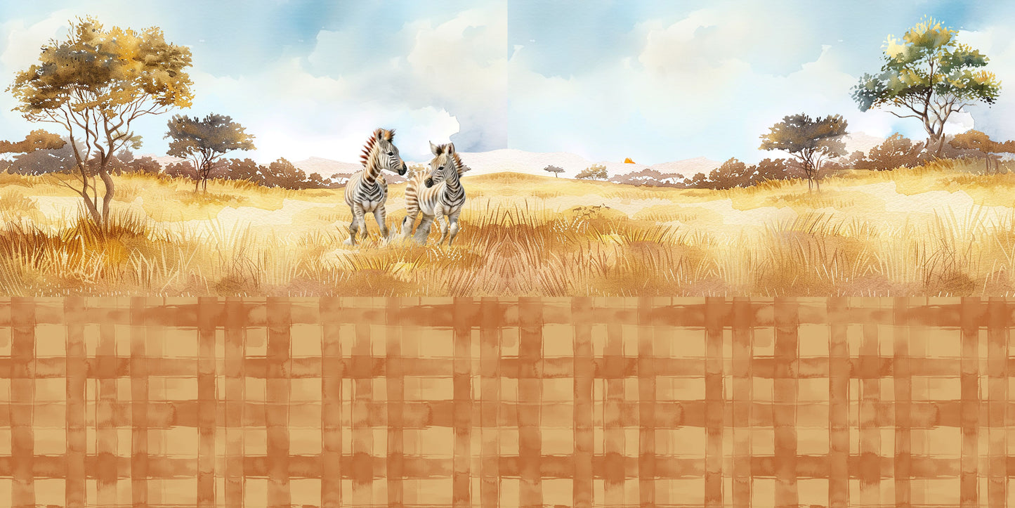 Jungle Safari Savannah NPM - Scrapbook Layout - 25-577