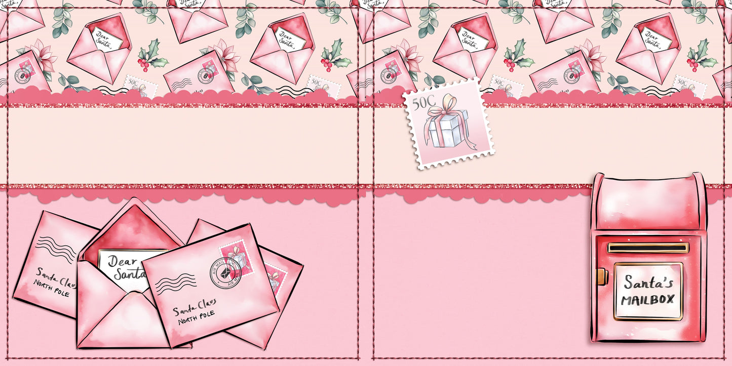 Dear Santa Letters NPM - Scrapbook Layout - 24-863