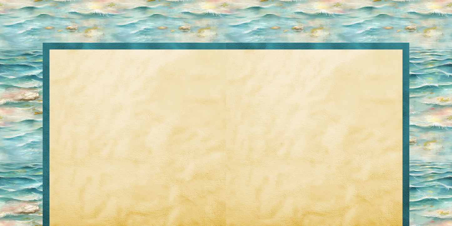 Lake Girl NPM - Set of 5 Double Page Scrapbook Layouts - 26-1031