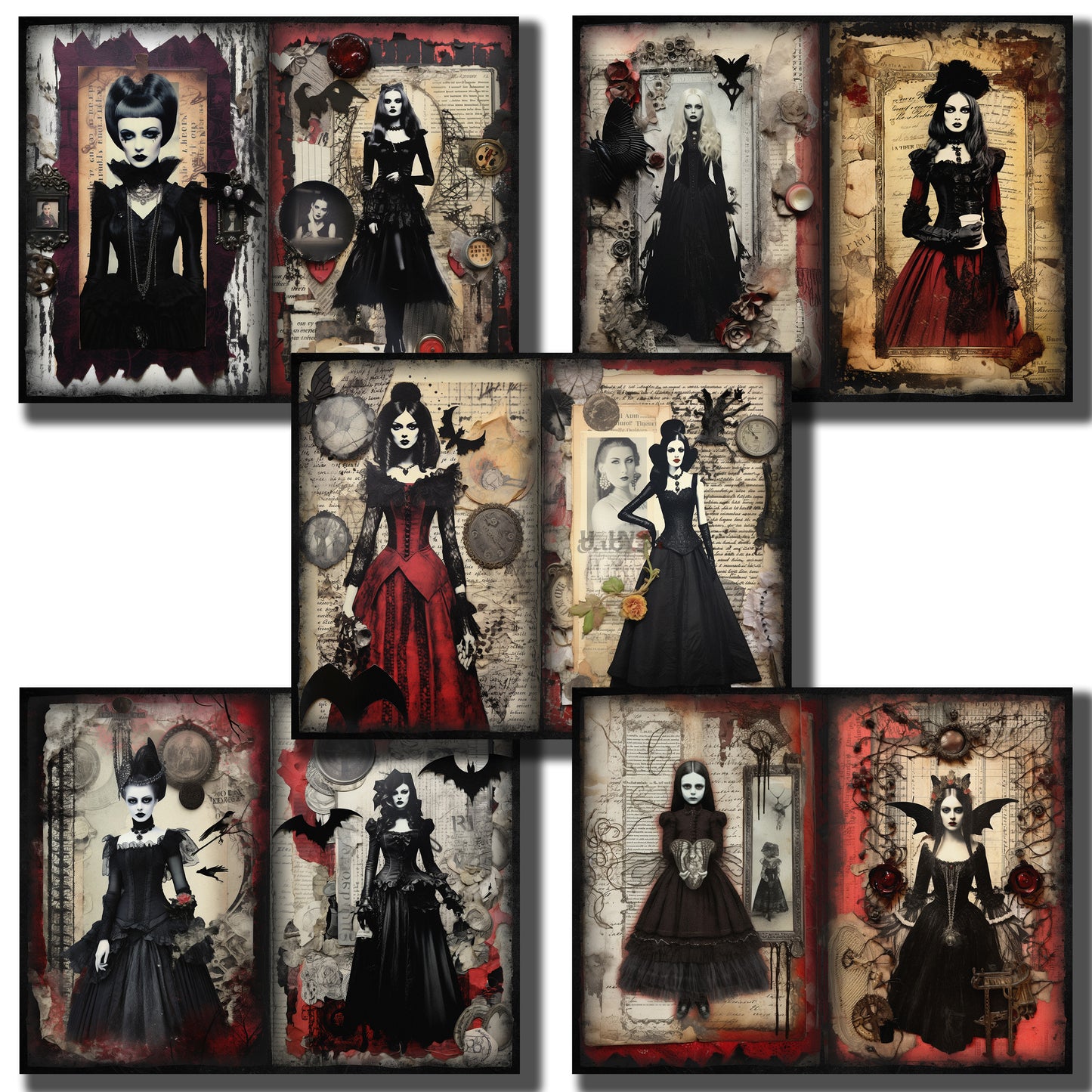 Vampire Queens Journal Pages - 23-7290