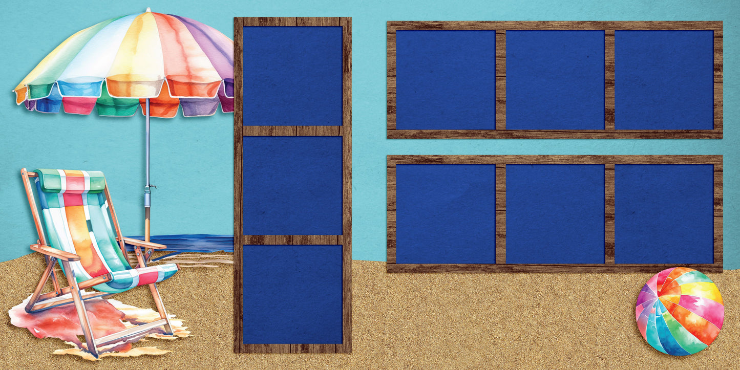 Umbrella Beach Chair - 6918