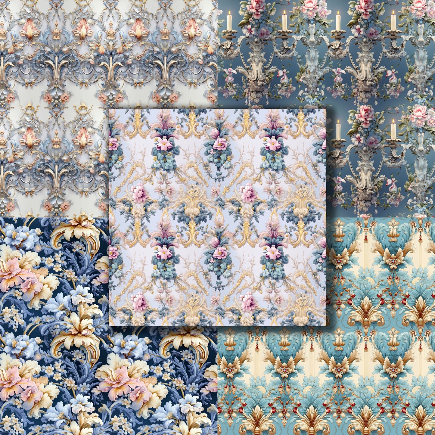 Rococo Palace - Paper Pack - 8522