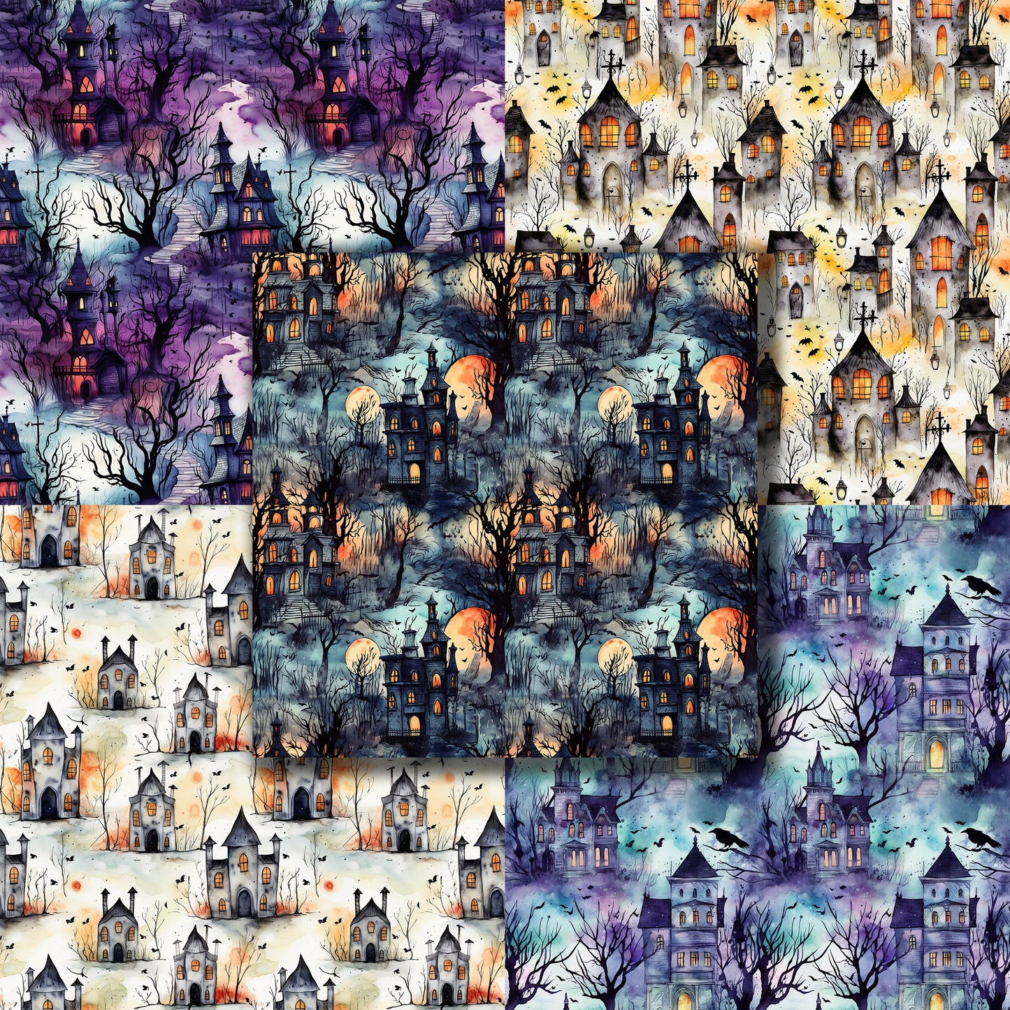 Eerie Haunts - Paper Pack - 8542