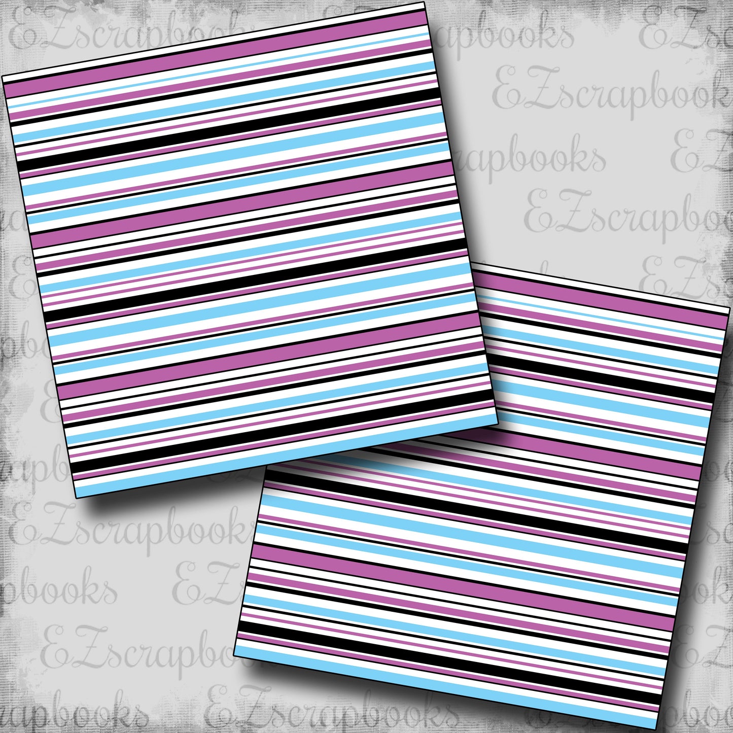 Volleyball Stripes - Scrapbook Papers - 25-604