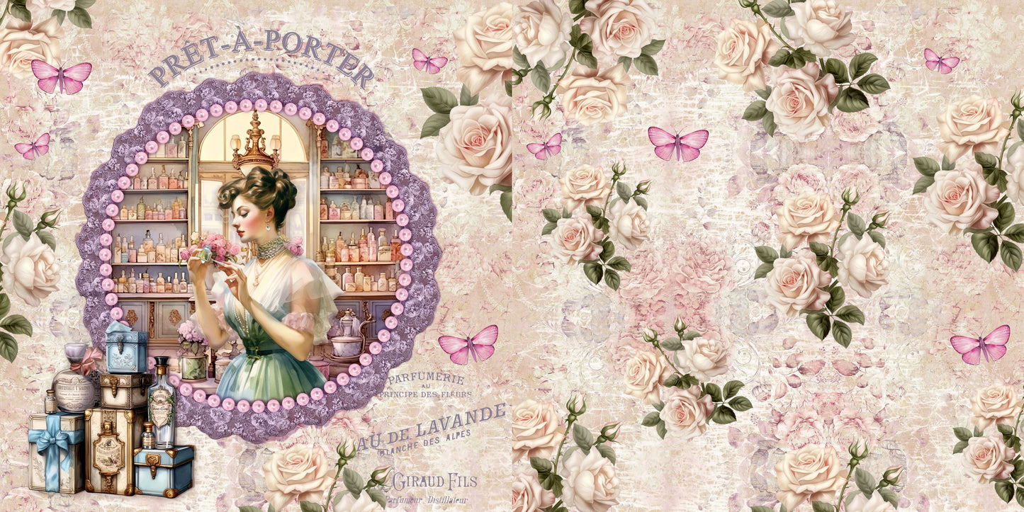 Vintage Perfume Lavender NPM - 6868