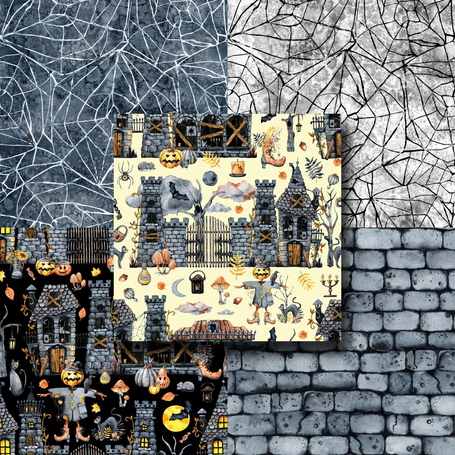 Halloween Castle - 12X12 Paper Pack - 8460
