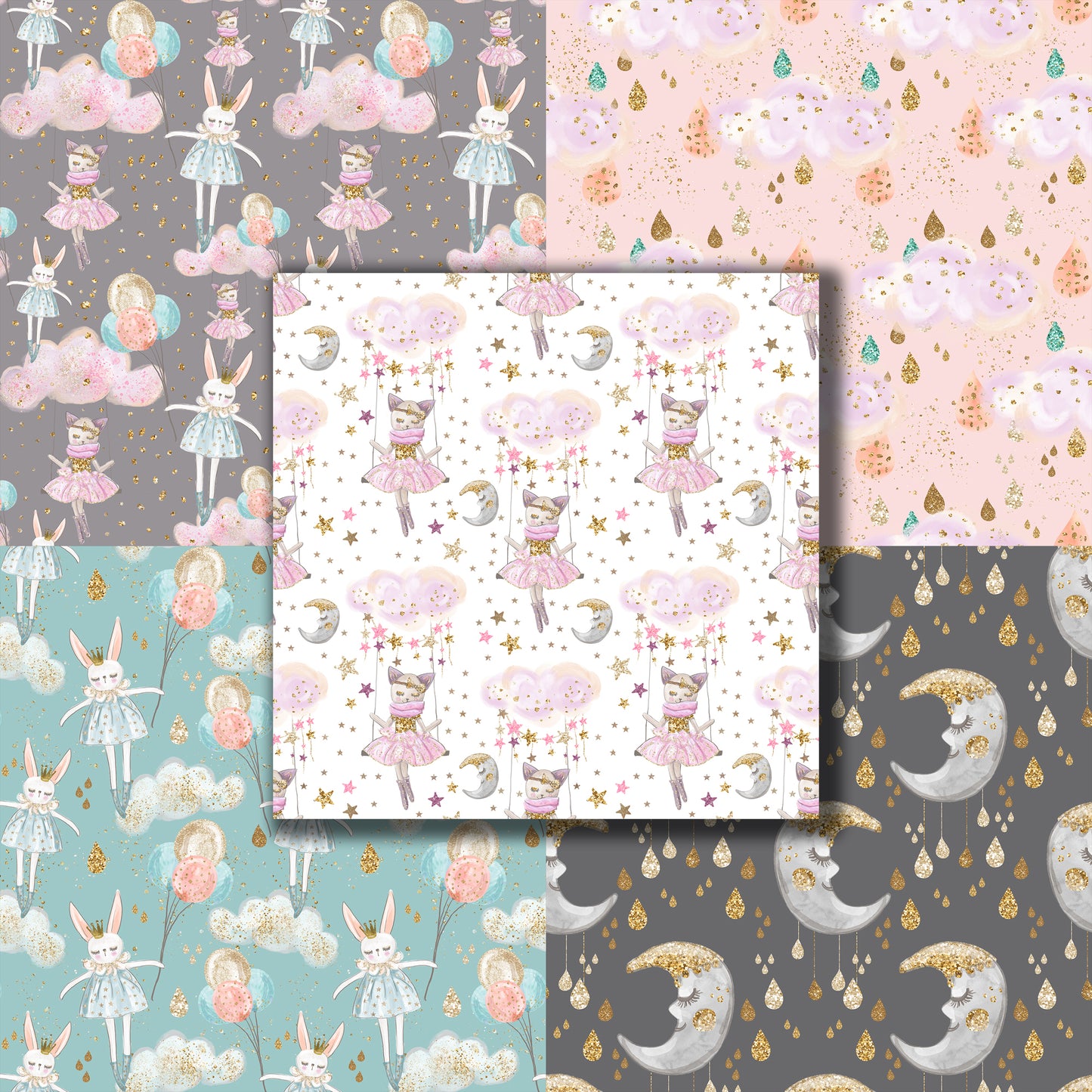 Sweet Dreams Moon - Paper Pack - 8574