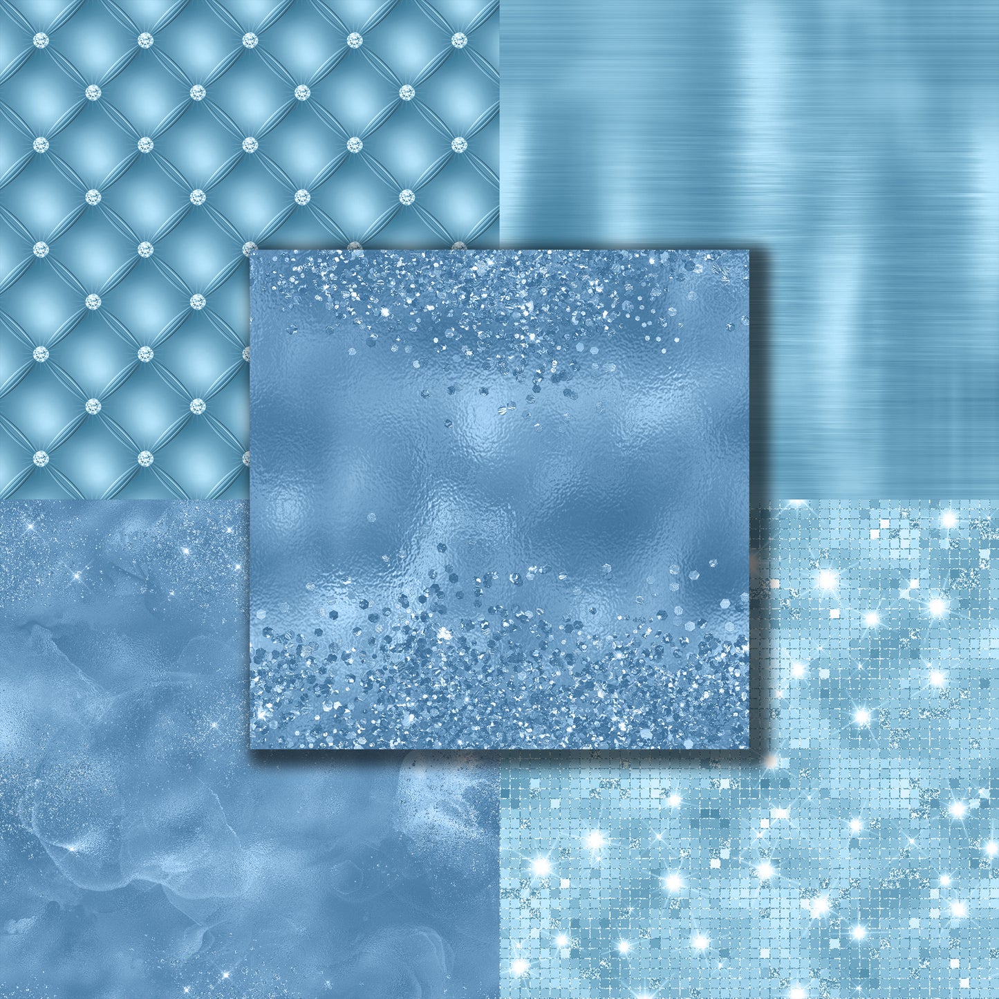 Luxury Baby Blue - Paper Pack - 8258