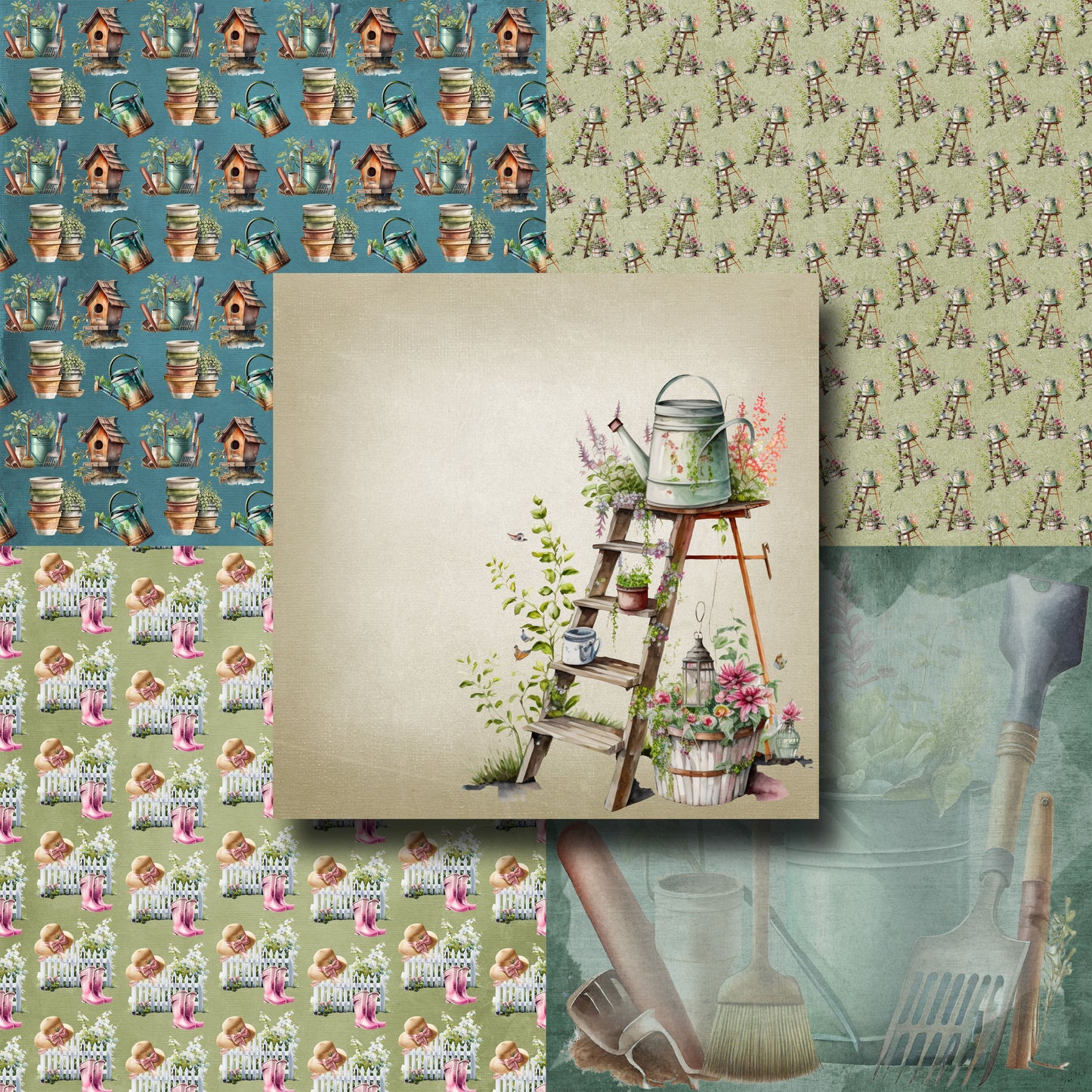 Cottage Garden - Paper Pack - 8530