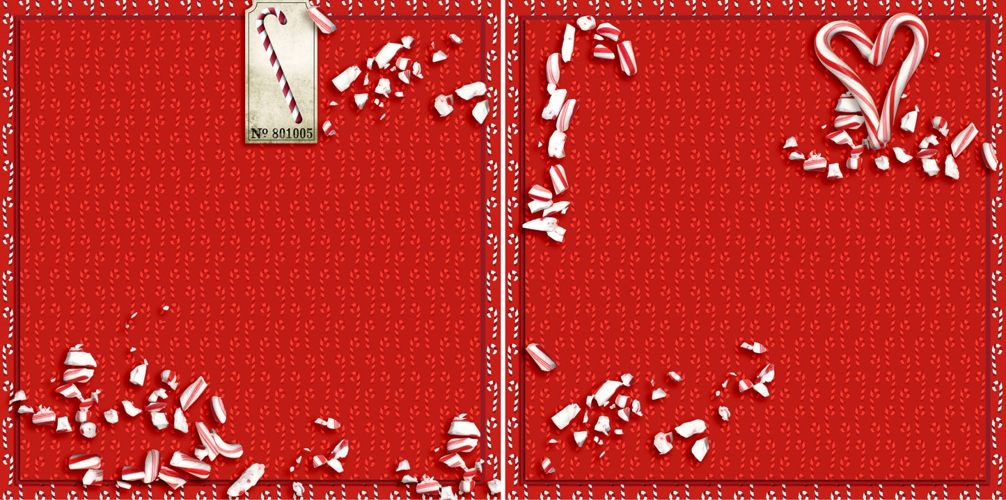 Happiest of Holidays NPM - Set of 5 Double Page Layouts - 1320