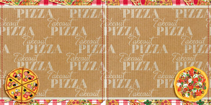 World's Greatest Pizza NPM Set of 5 Double Page Layouts
