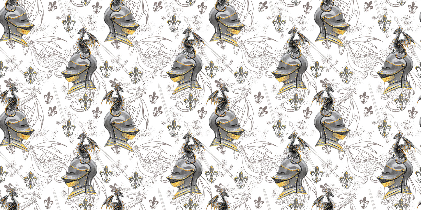 Teal Dragon Brave Knight - Papers - 23-358