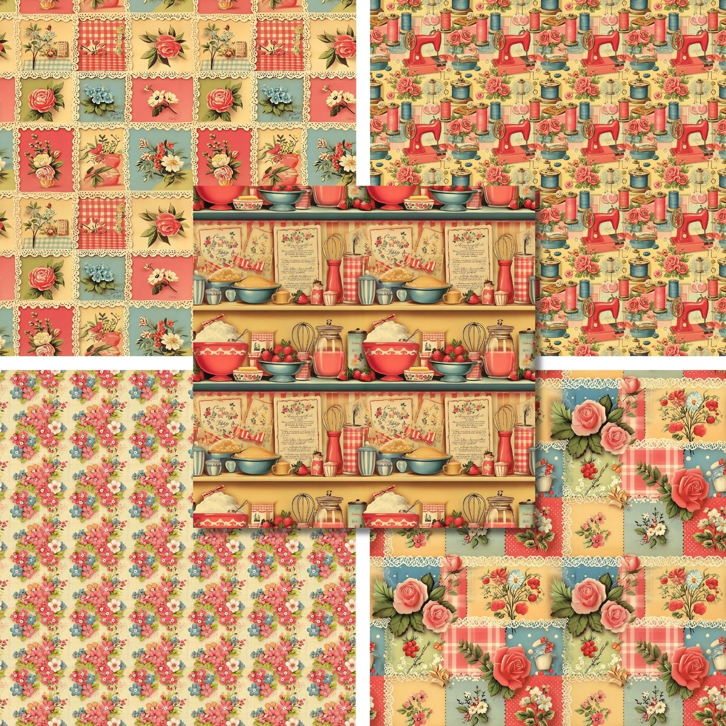 Grandmacore - 12X12 Scrapbook Paper Pack - 26-8123