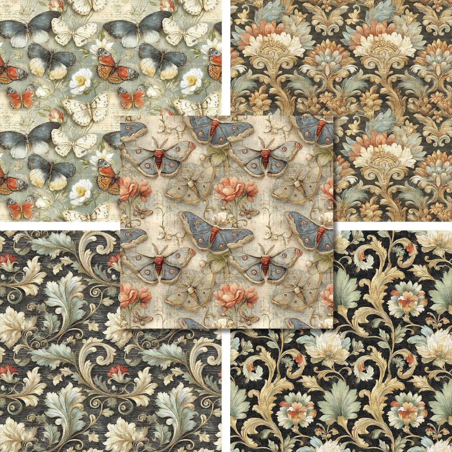 Heritage Garden - 12X12 Scrapbook Paper Pack - 26-8171
