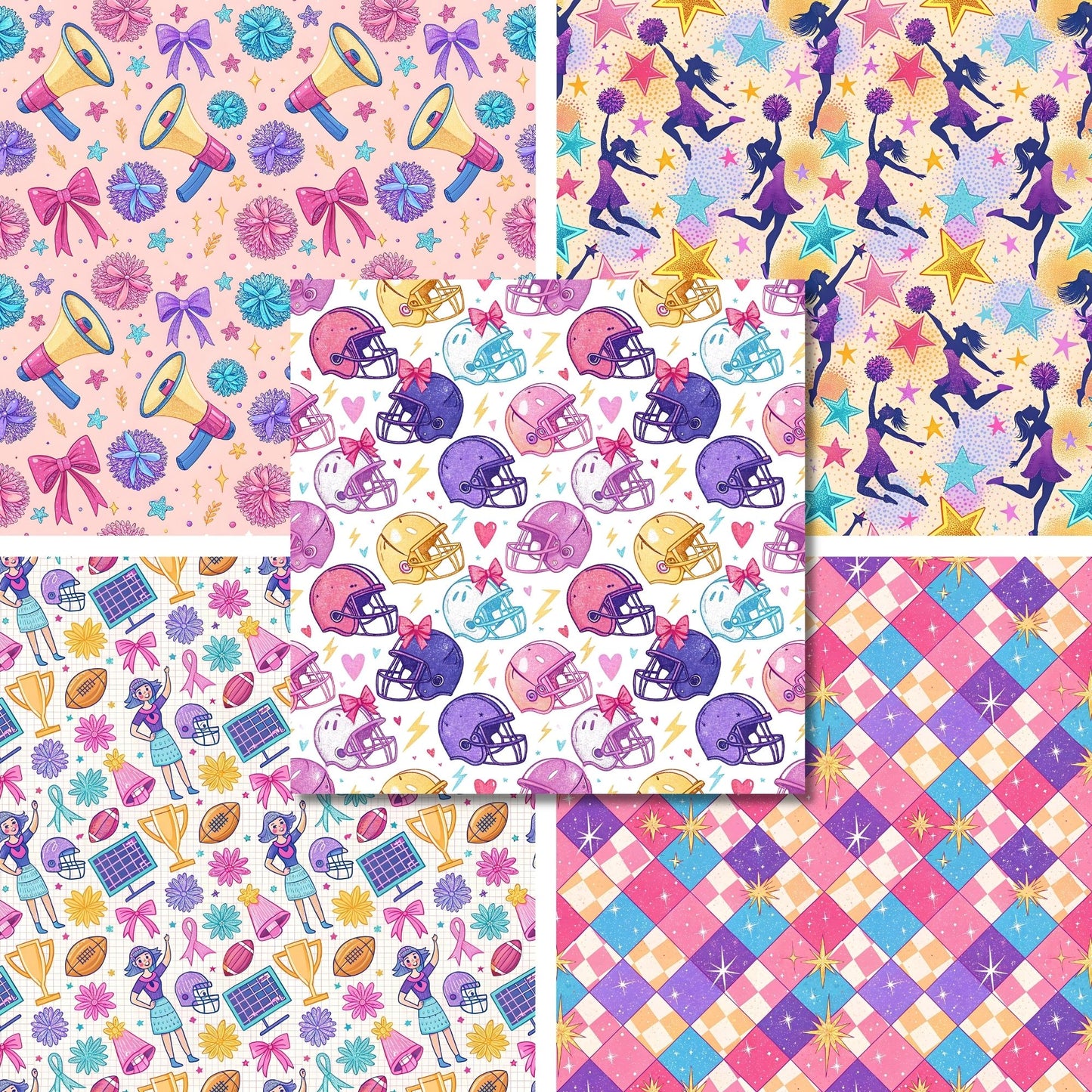 Game Day Girl - 12X12 Scrapbook Paper Pack - 26-8095