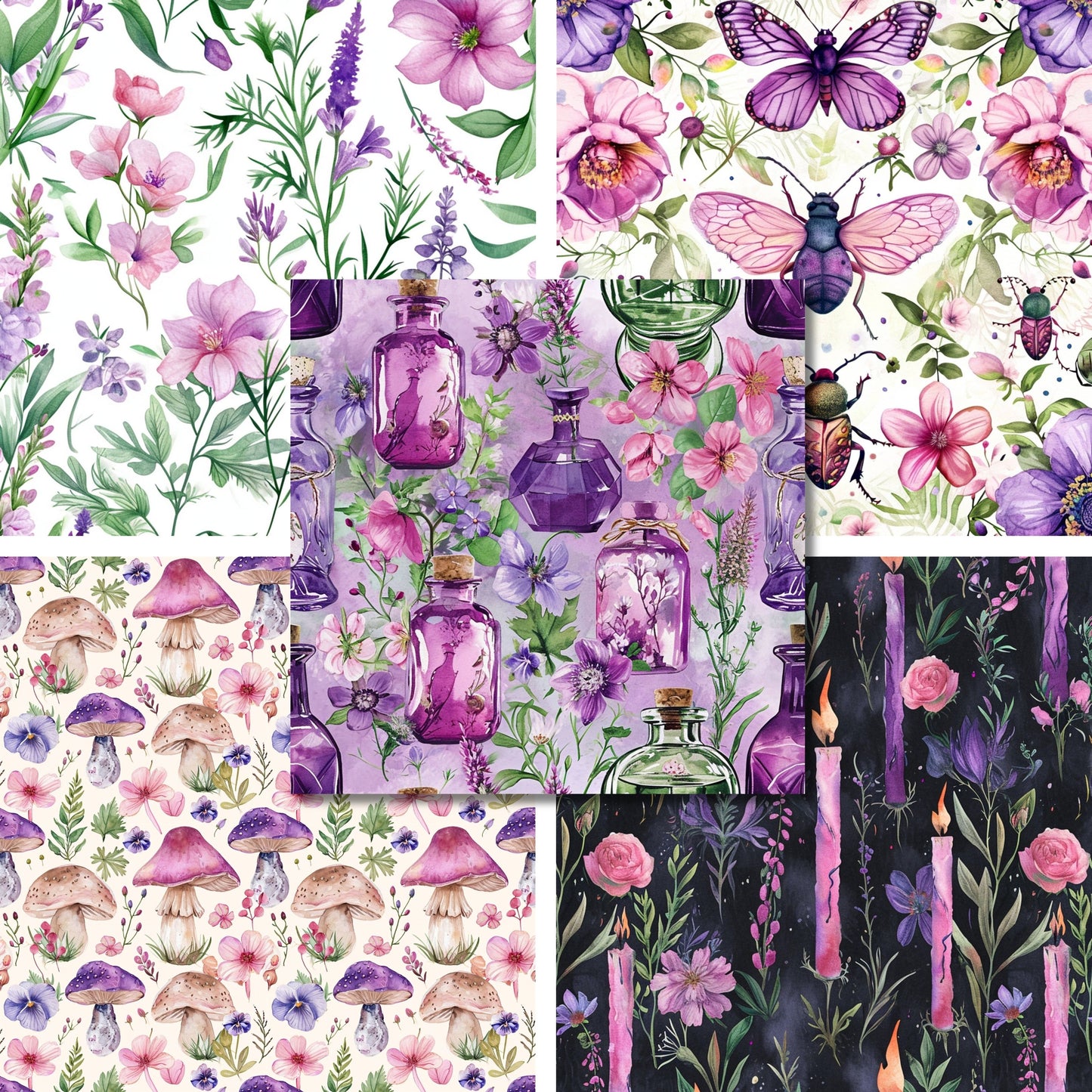 Mythical Witch - 12X12 Scrapbook Paper Pack - 26-8012