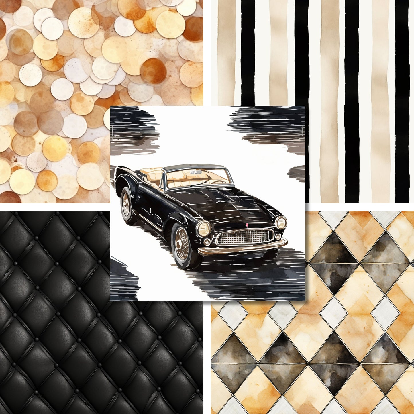 Old Money Aesthetics - 12X12 Scrapbook Paper Pack - 26-8021