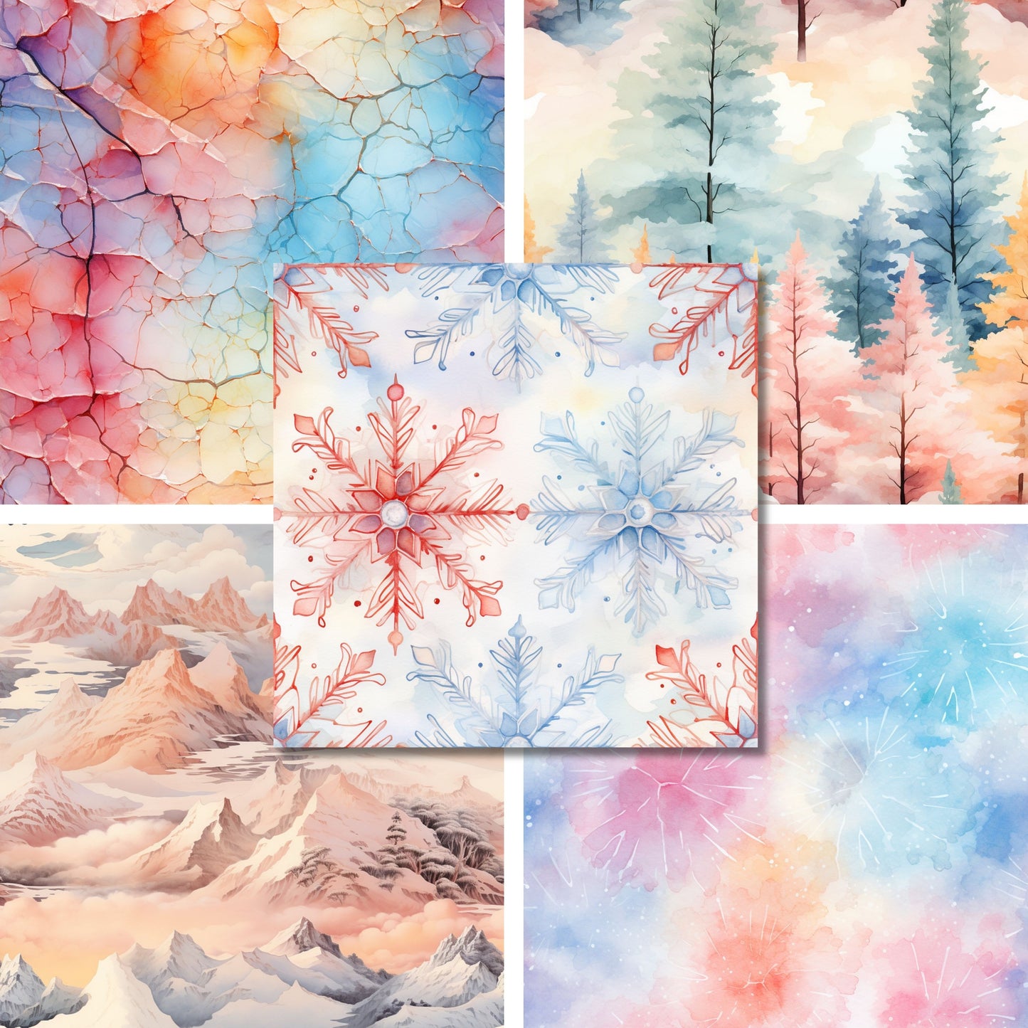 Winter Adventure - 12X12 Scrapbook Paper Pack - 26-8045
