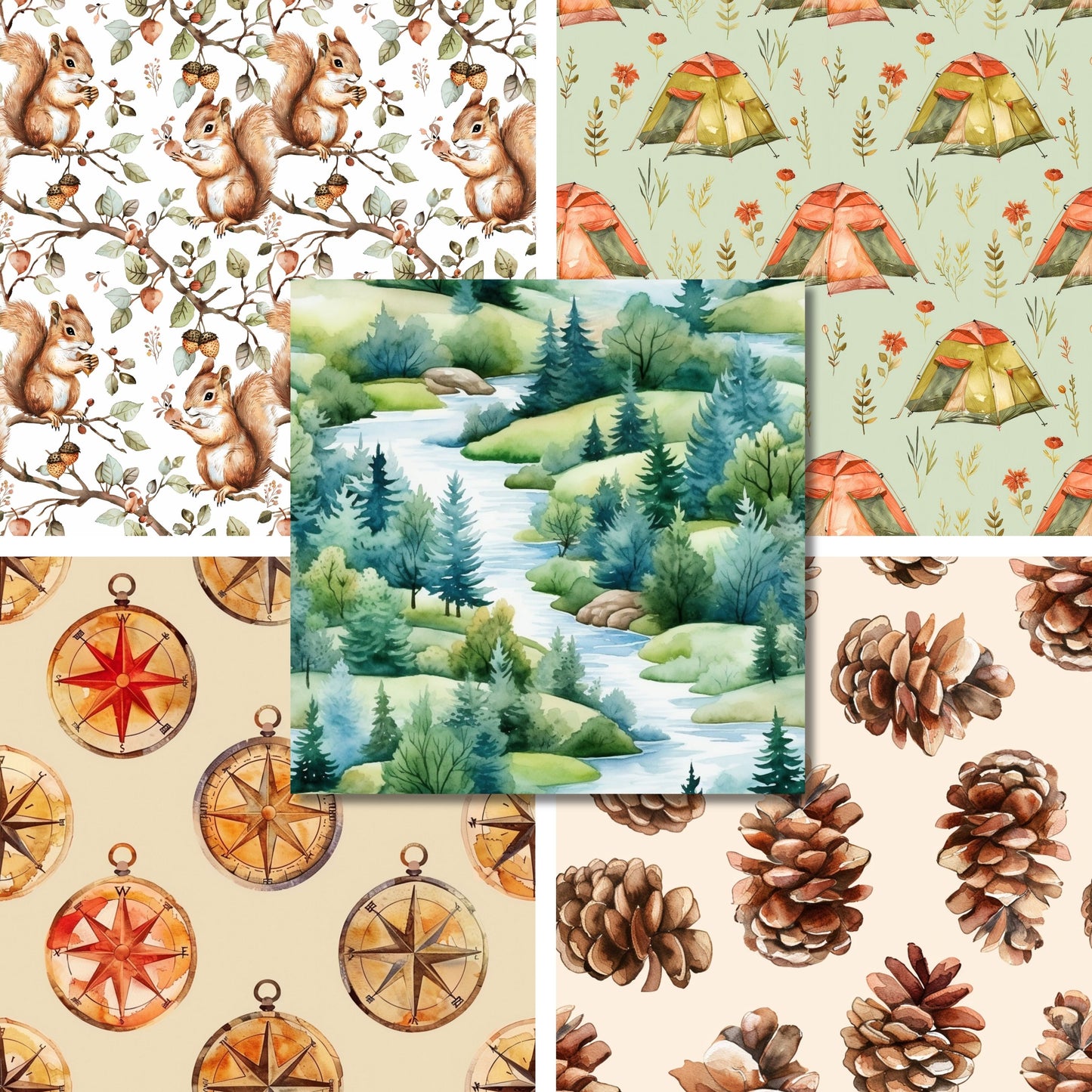Forest Adventure - 12X12 Scrapbook Paper Pack - 26-8022