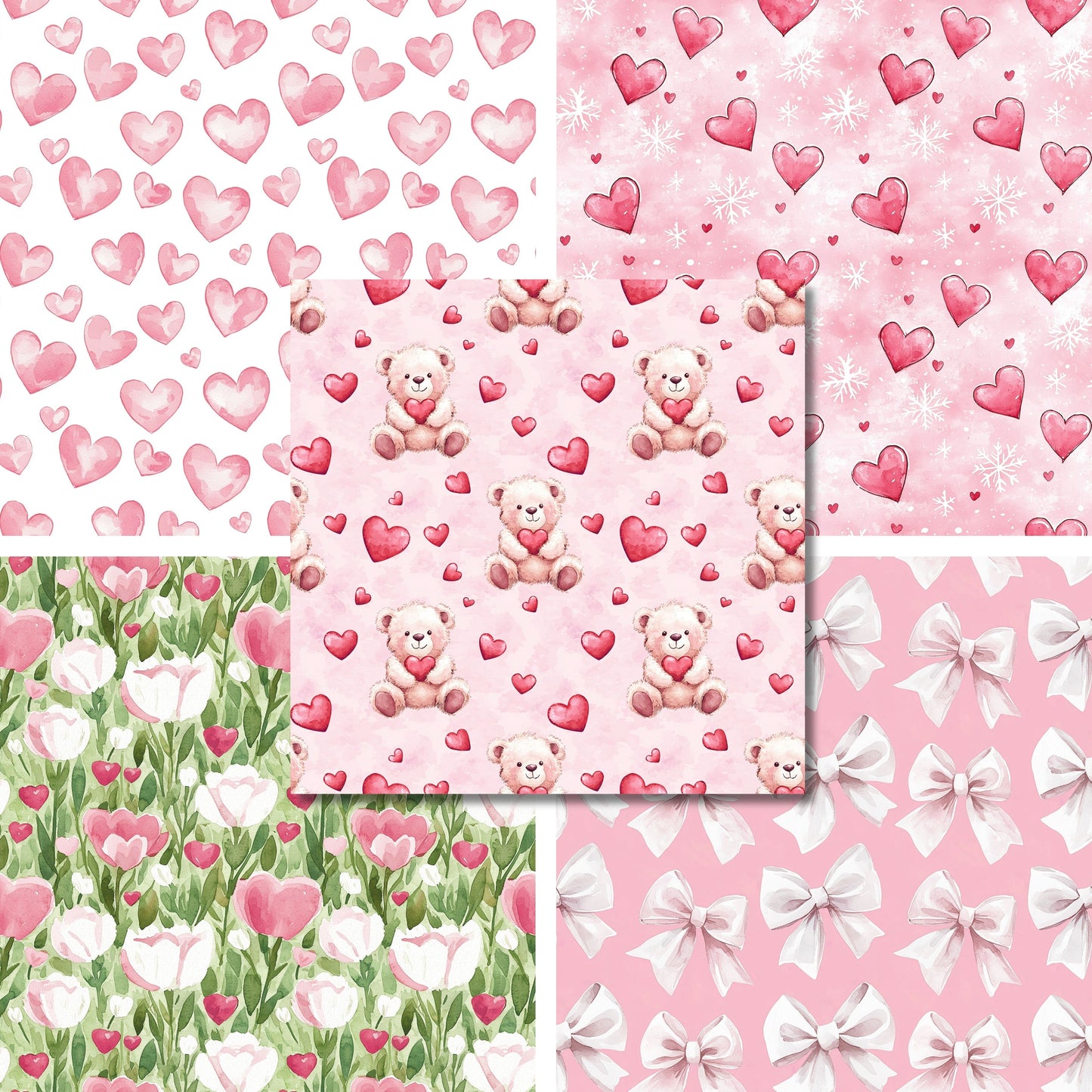 Armour - Valentine Love - 12X12 Scrapbook Paper Pack - 26-8010