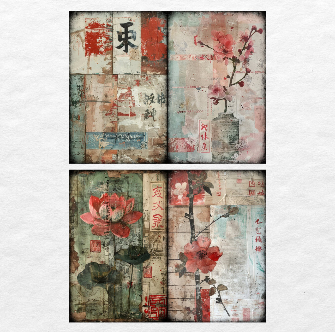 Japanese Journal Pages - 24-7015