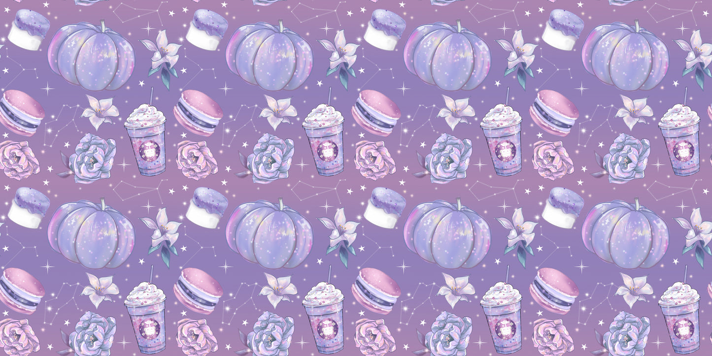 Dreamy Halloween Purple Pumpkins - Papers - 23-414