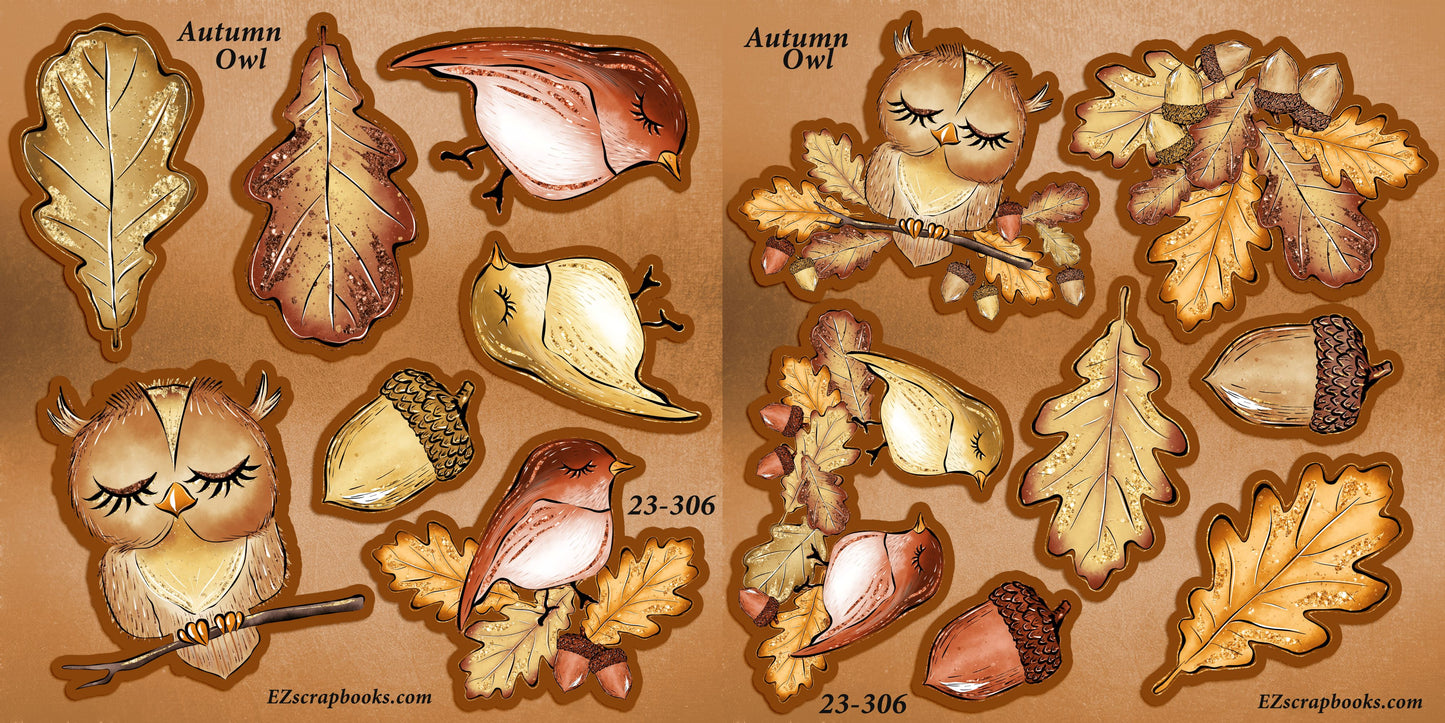 Autumn Owl CAS - 23-306