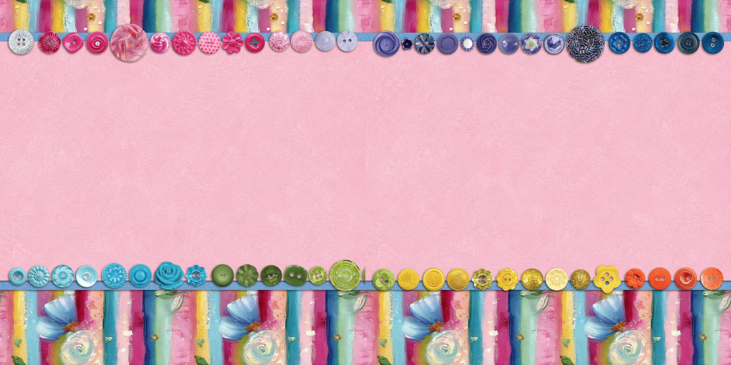 Beachy Pink D NPM - Scrapbook Layout - 26-241