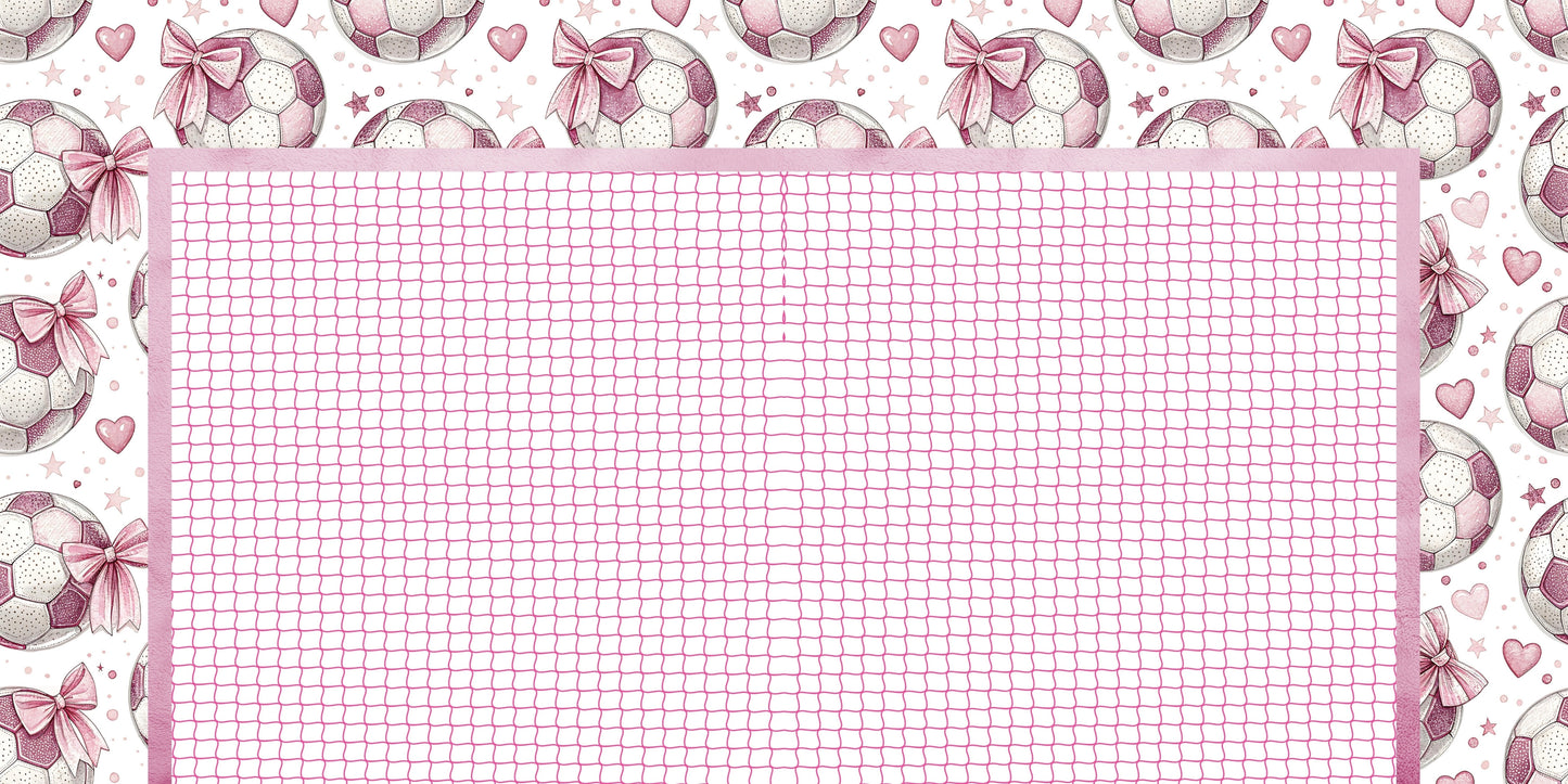 Coquette Soccer NPM - Scrapbook Layout - 26-156