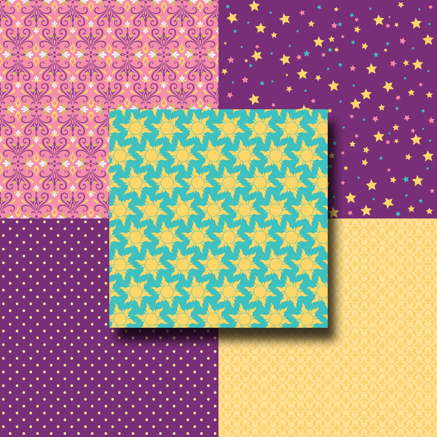 Tower Princess - 12X12 Scrapbook Paper Pack - 25-8092