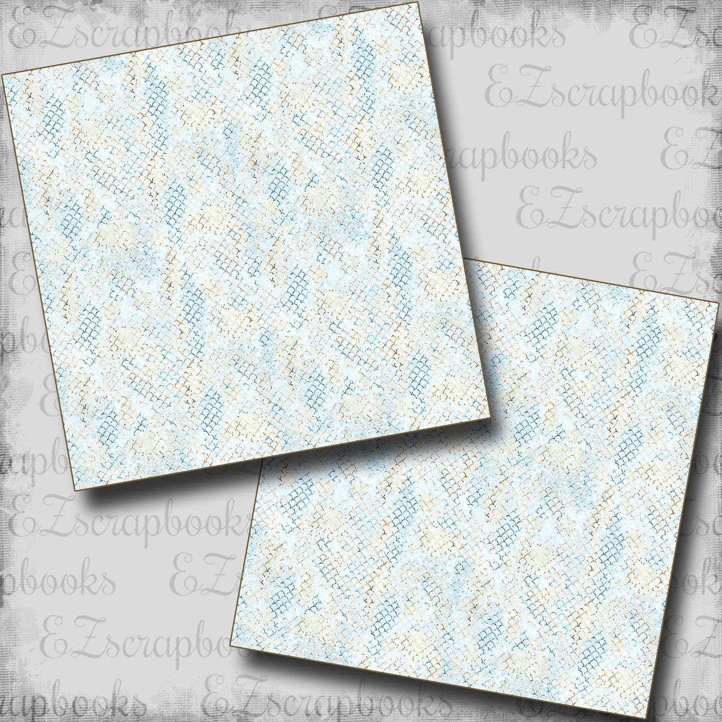 Sand & Sea Scales - Scrapbook Papers - 25-683