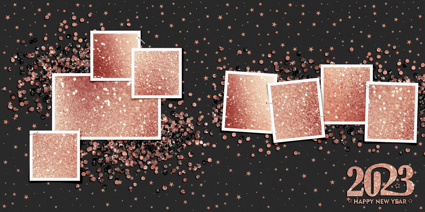 Happy New Year Confetti 2023 - 6442