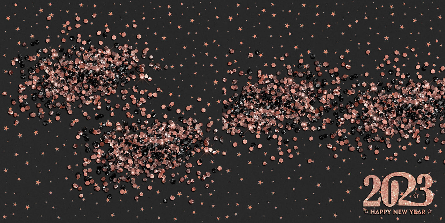 Happy New Year Confetti 2023 NPM - 6443