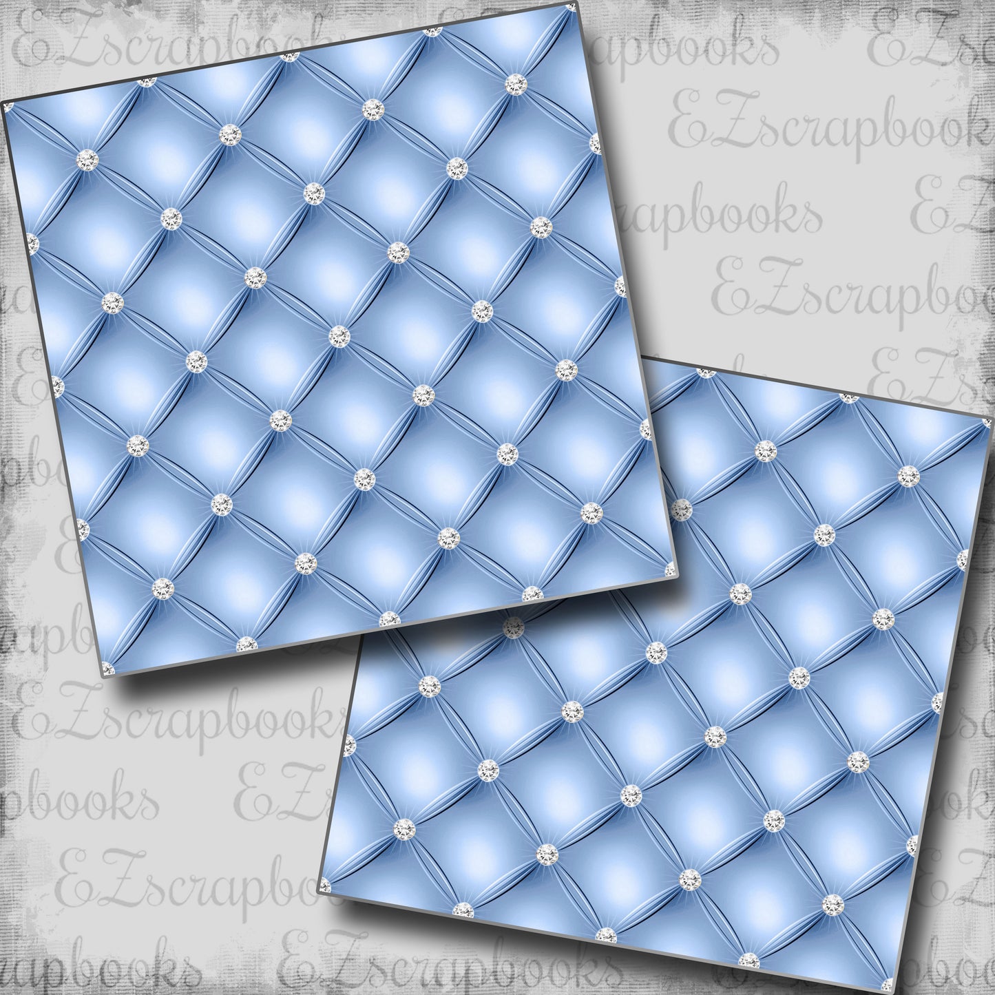 Tufted Pillow Blue NPM - 6685