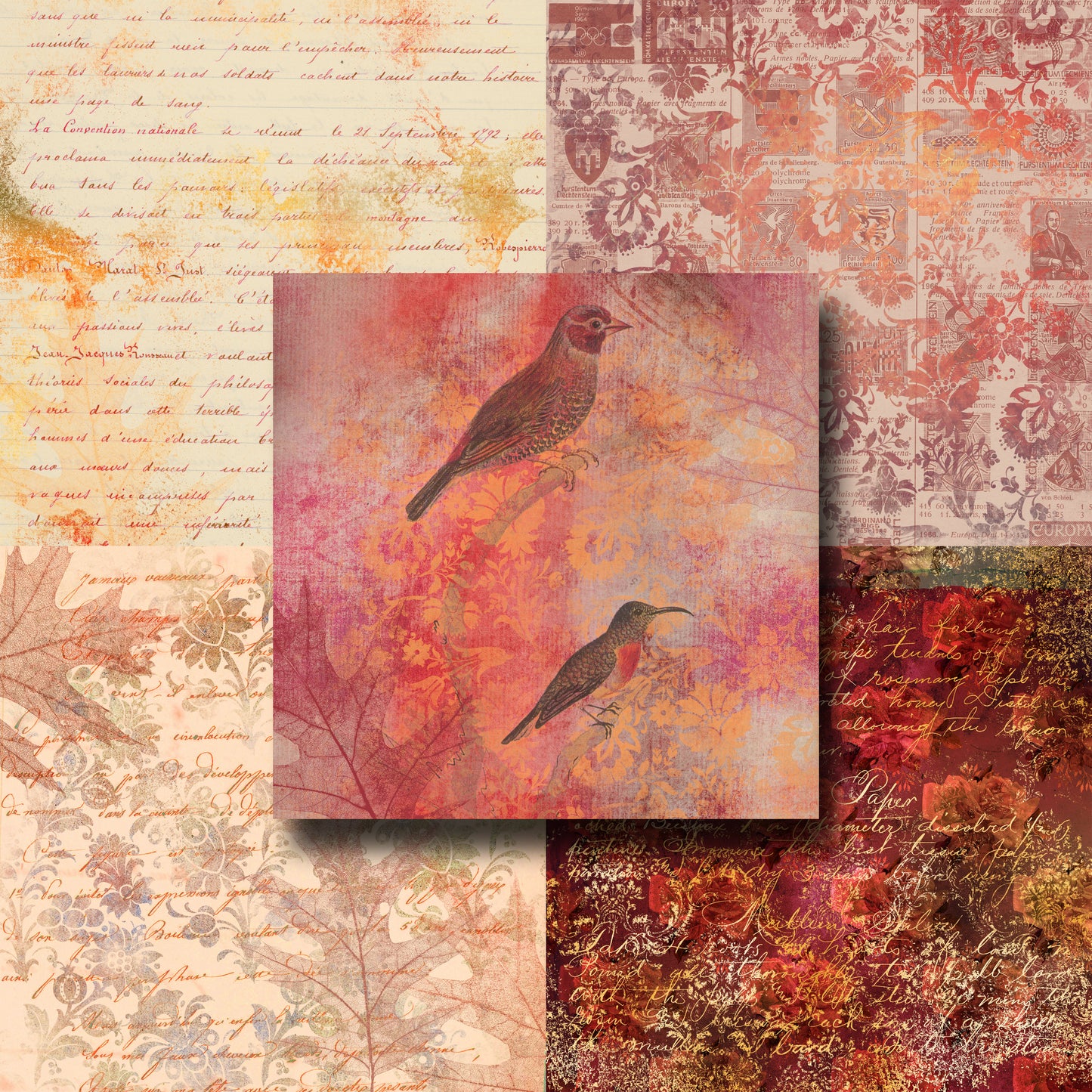 Autumn Ephemera 1 - Paper Pack - 8144