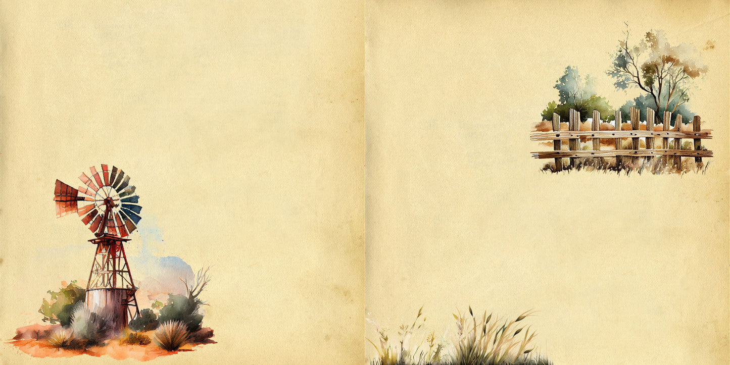 Windmills & Farm Fences NPM - 6659