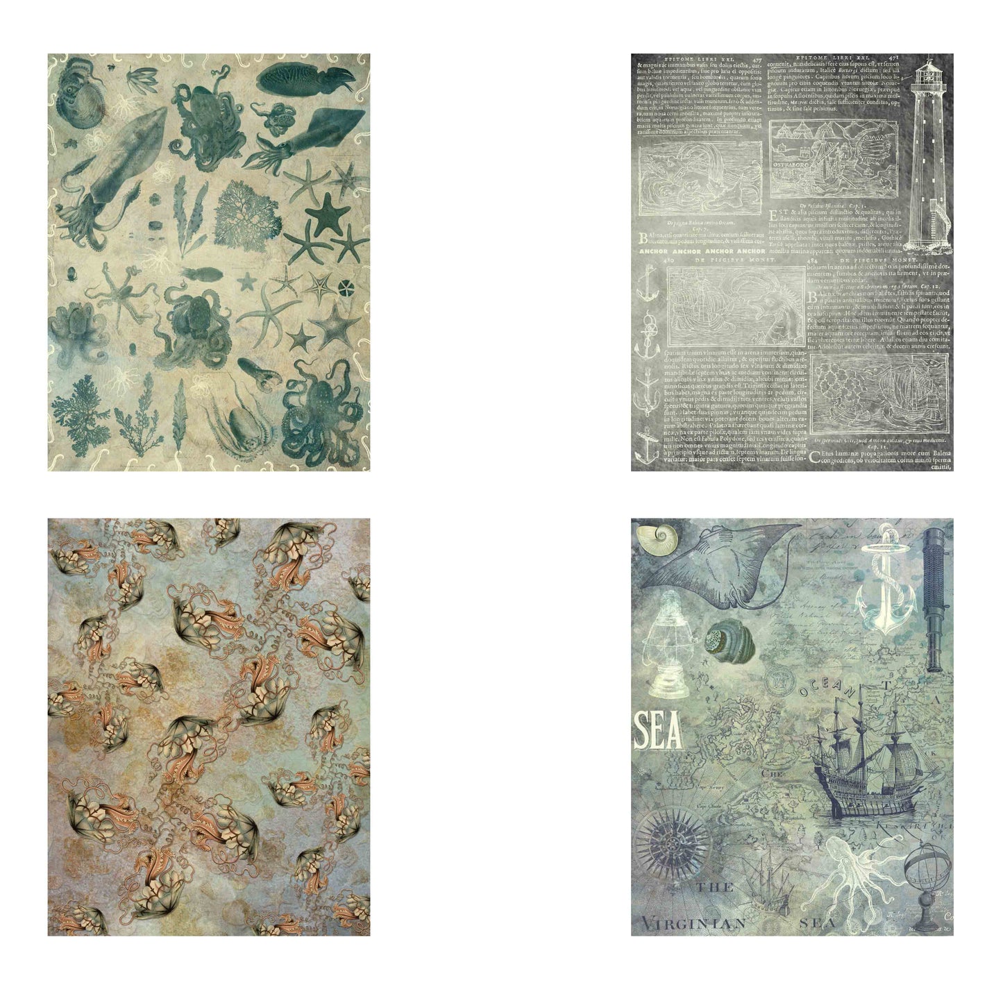 Nautical Impressions Paper Pack - 7554