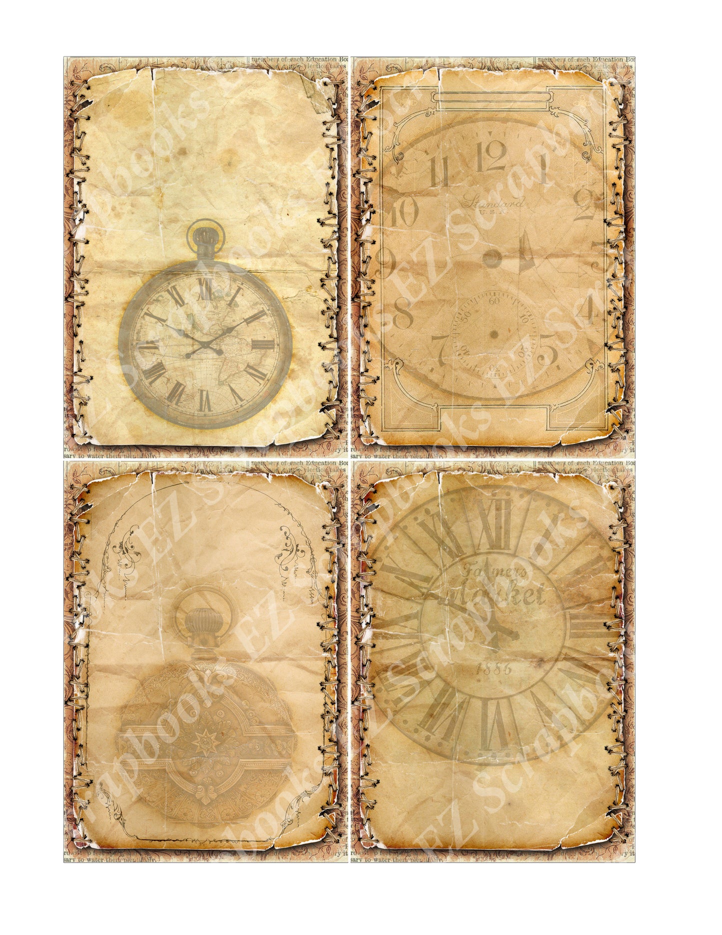 Steam Time Cards - 9461