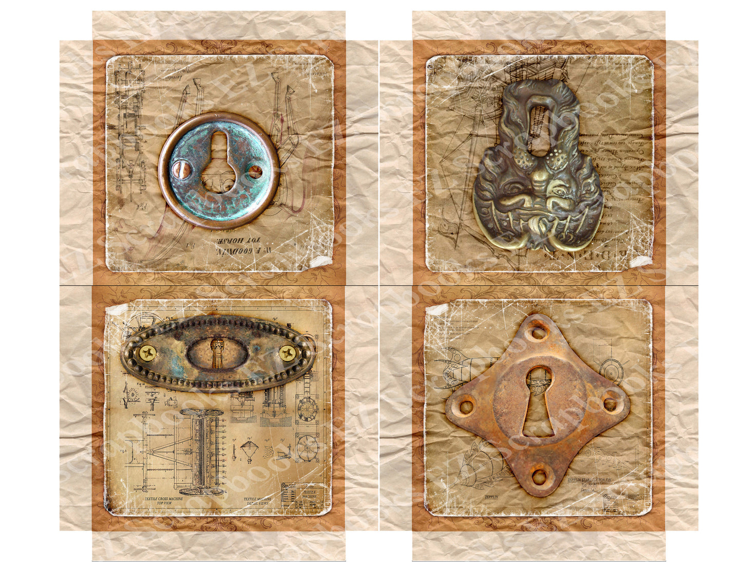 Steam Time Pockets - 9462