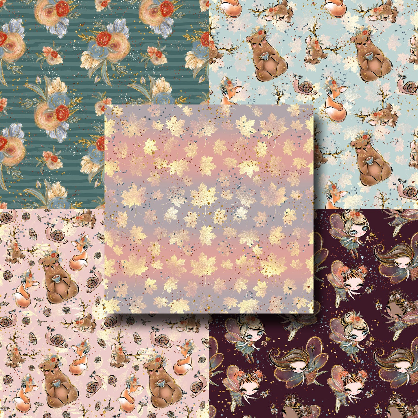 Fall Fairyland - Paper Pack - 8175