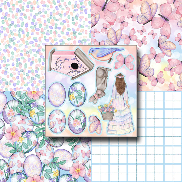 Rustic Easter Scrapbook Kit - 8320 – EZscrapbooks