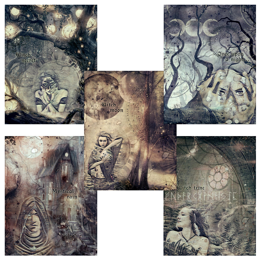 Dark Witch Paper Pack - 7805