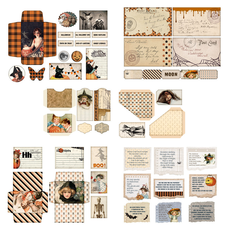 Sweet Halloween Embellishment Pack - 7827