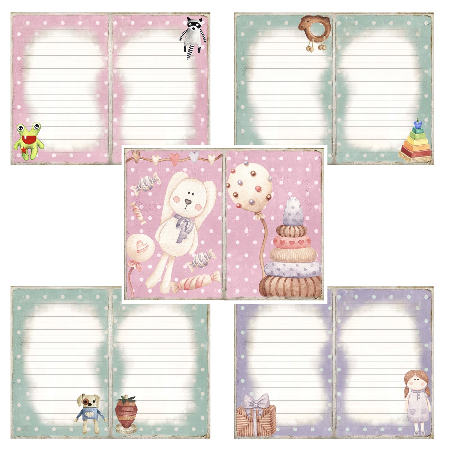 Toys Journal Pages - 23-7100