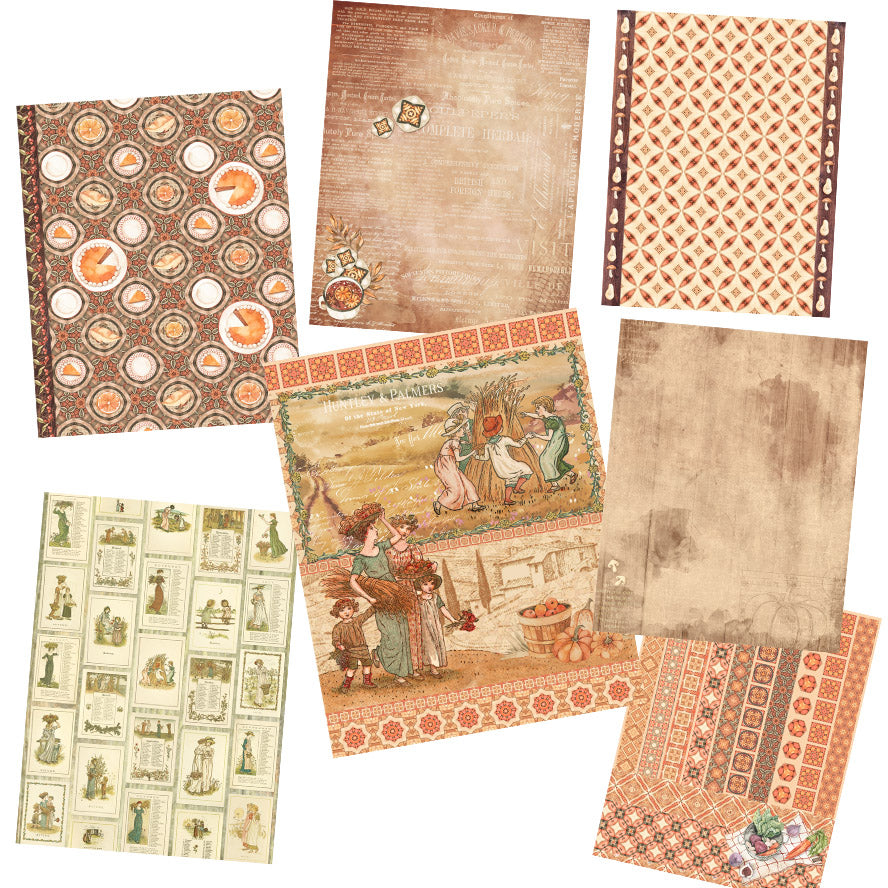 Autumn Harvest Paper Pack - 7574