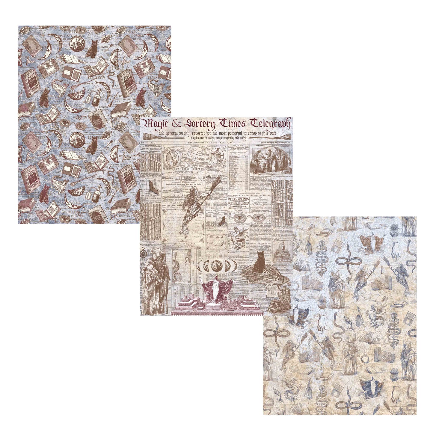 Magical Books Paper Pack - 7664