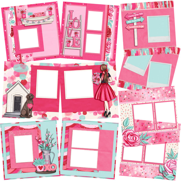 Sweet Baby Girl EZ Quick Pages - Digital Bundle - 10 Digital Scrapbook –  EZscrapbooks