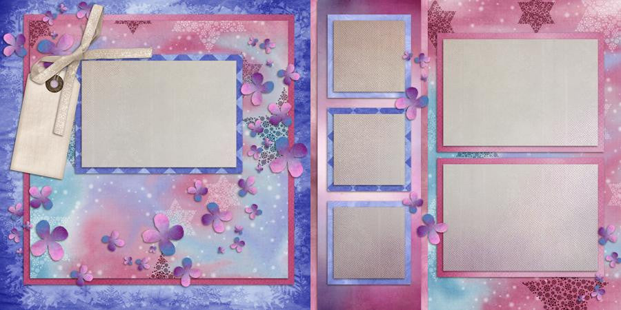 Bliss - 261 - EZscrapbooks Scrapbook Layouts Baby - Toddler, Girls, Other